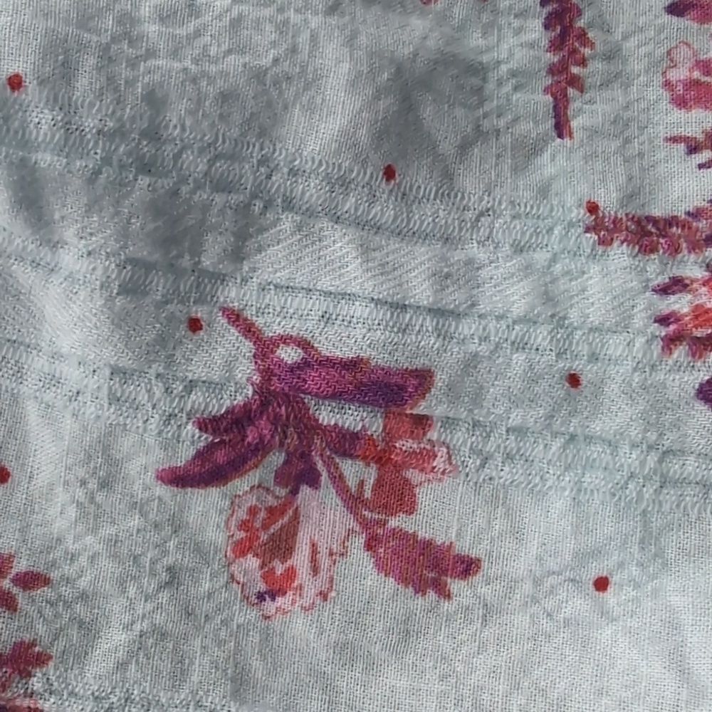 Free People Crinkle Square Neck  Blouse Bodysuit 'ANGELA' in Mint Size m - Picture 5 of 16